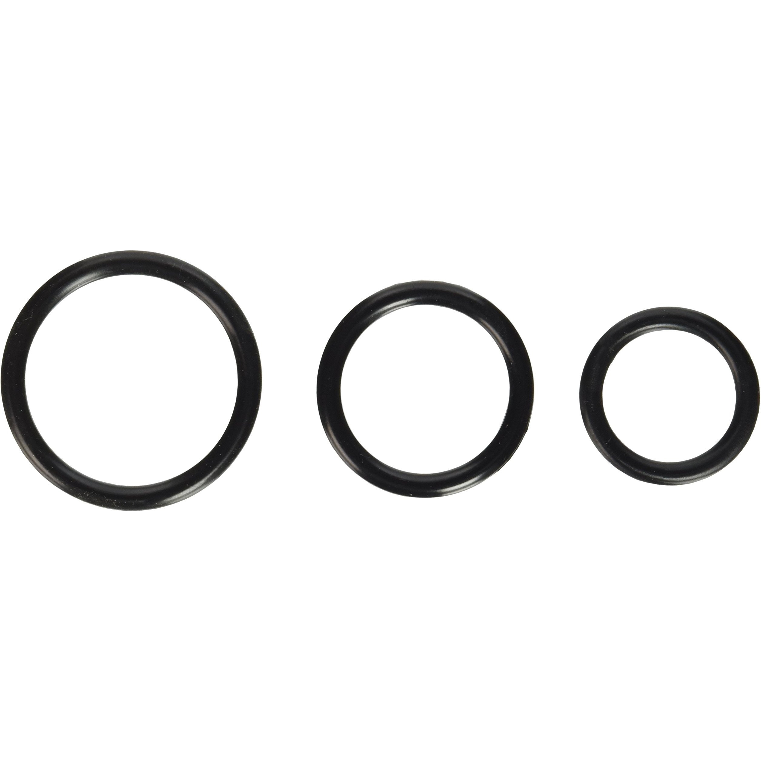SILICONE SUPPORT RINGS BLACK