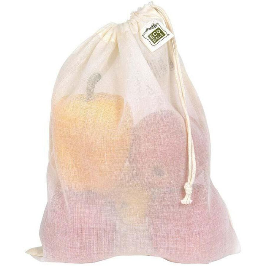 ECO-Bags Products Gauze Produce Bags Natural Cotton