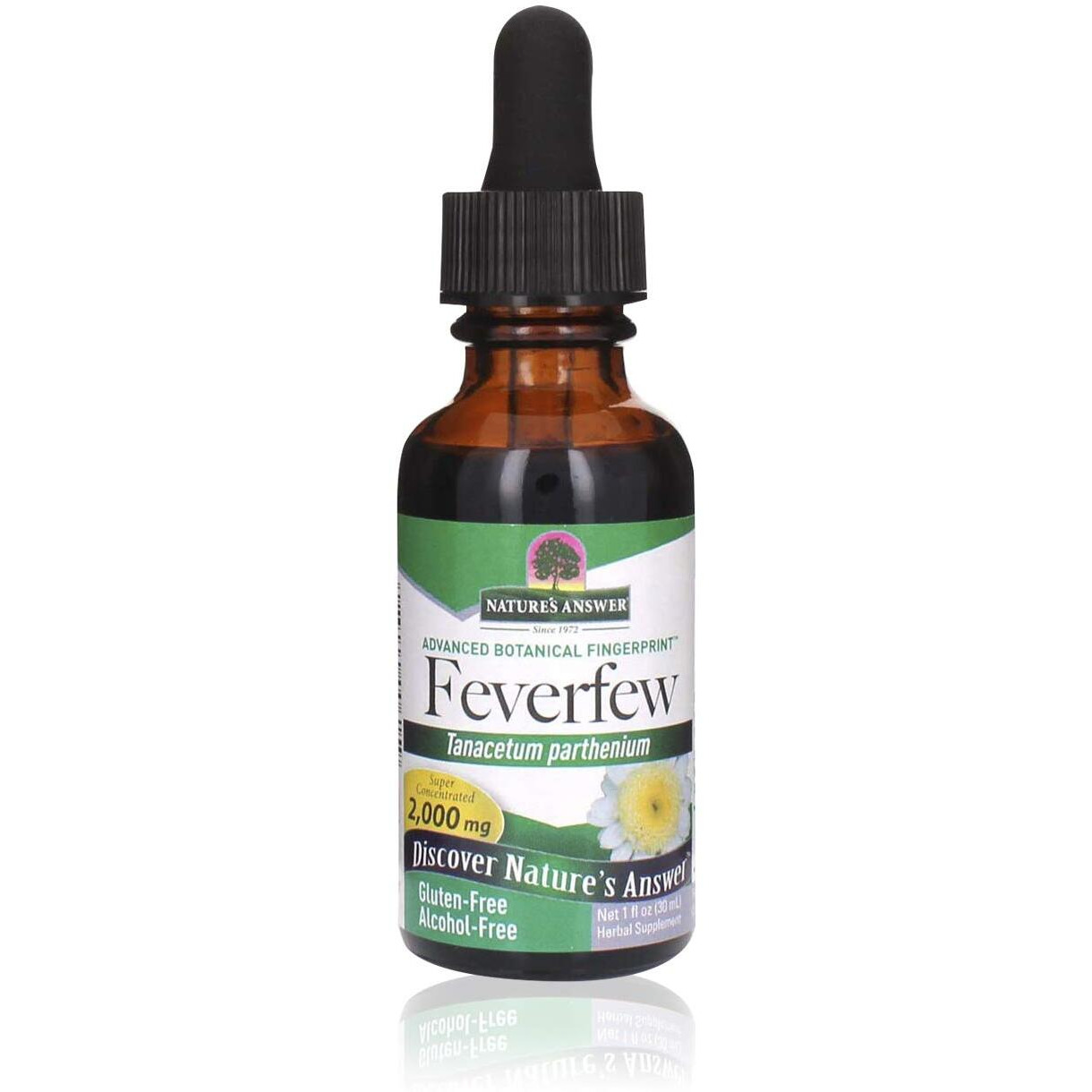 Natures Answer - Feverfew Leaf Alcohol Free - 1 Fl Oz(D0102H5KAgT)