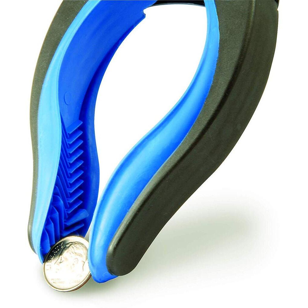 Ettore Grip 'n Grab Multipurpose Pickup Tool - 50" Length - Blue, Black - Rubber, Aluminum, Plastic - Rust Proof, Comfortable Grip, Lightweight - 1 Each