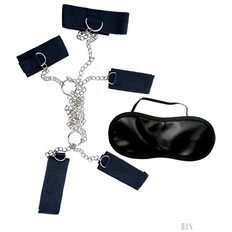 Dominant Submissive 4 Cuffs and Collar Black(D0102H7H3VA.)