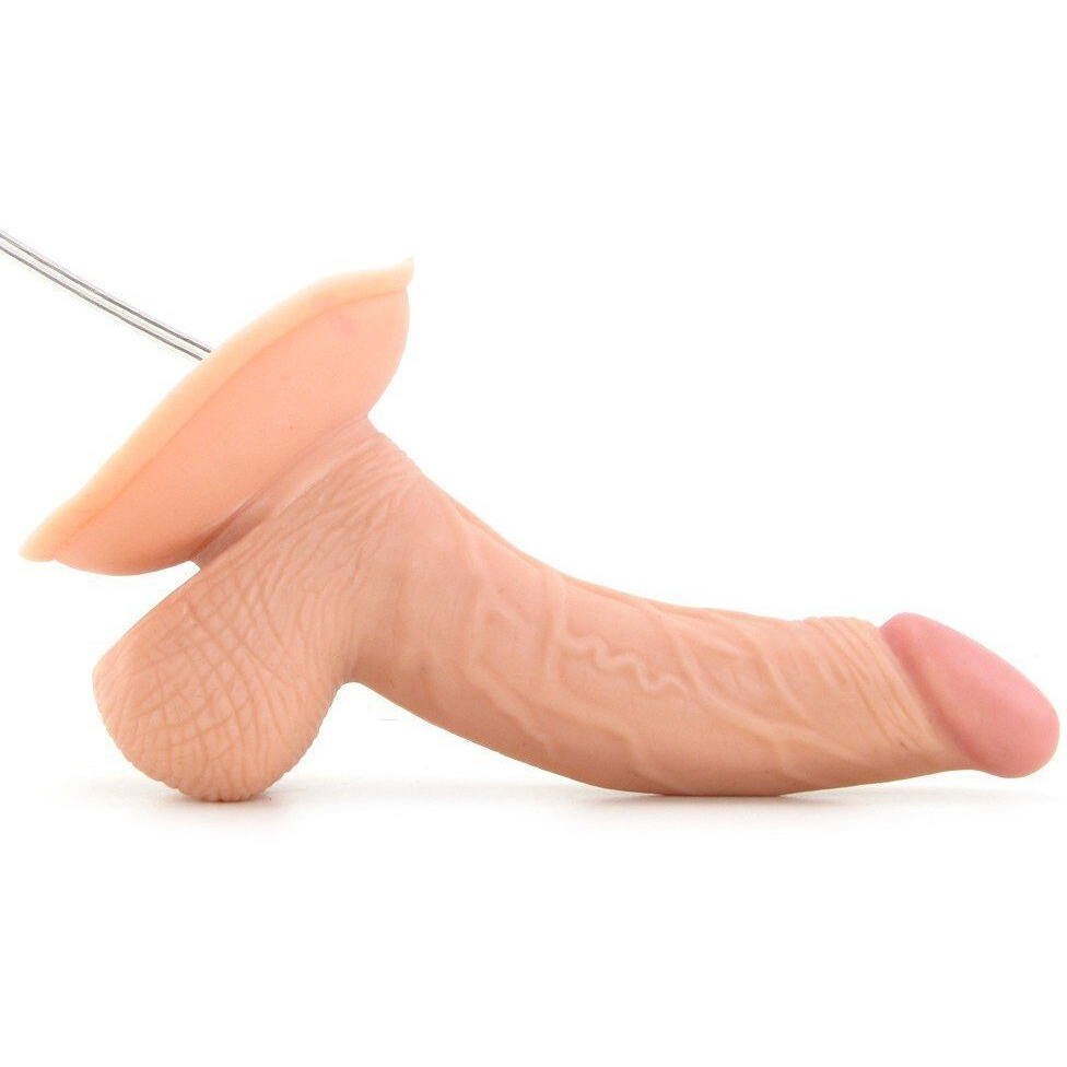 All American Whopper 5 inches Vibrating Dildo, Balls Brown(D0102H7RW5G.)