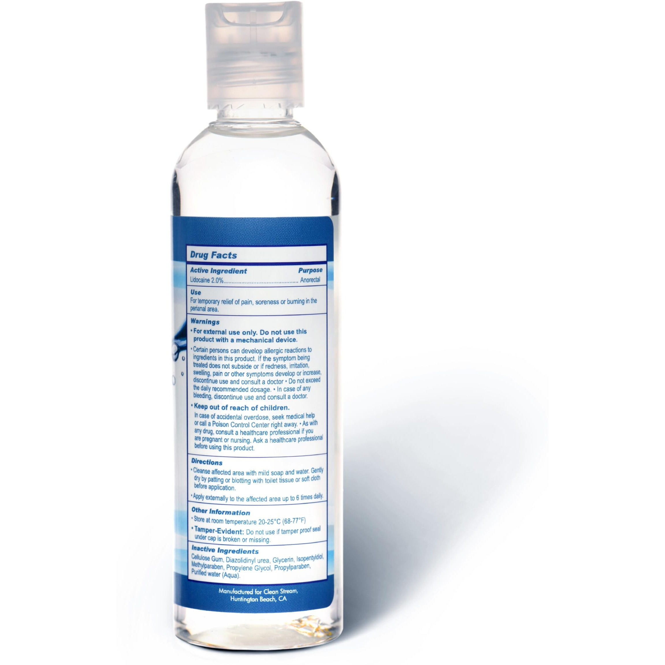 Clean Stream Desensitizing Anal Lube 4oz(D0102H7EPLW.)