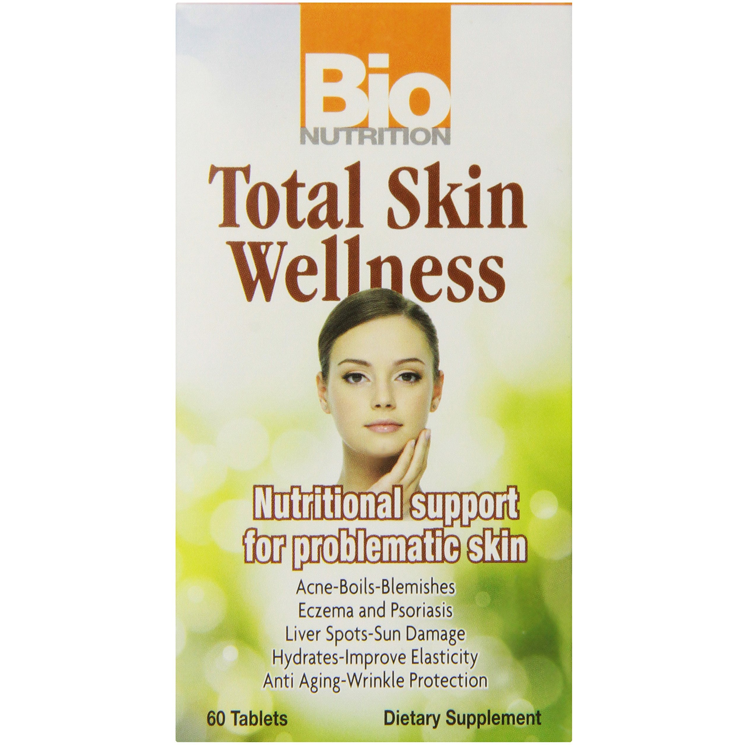 Bio Nutrition Skin Wellness Tabs, 60 Count