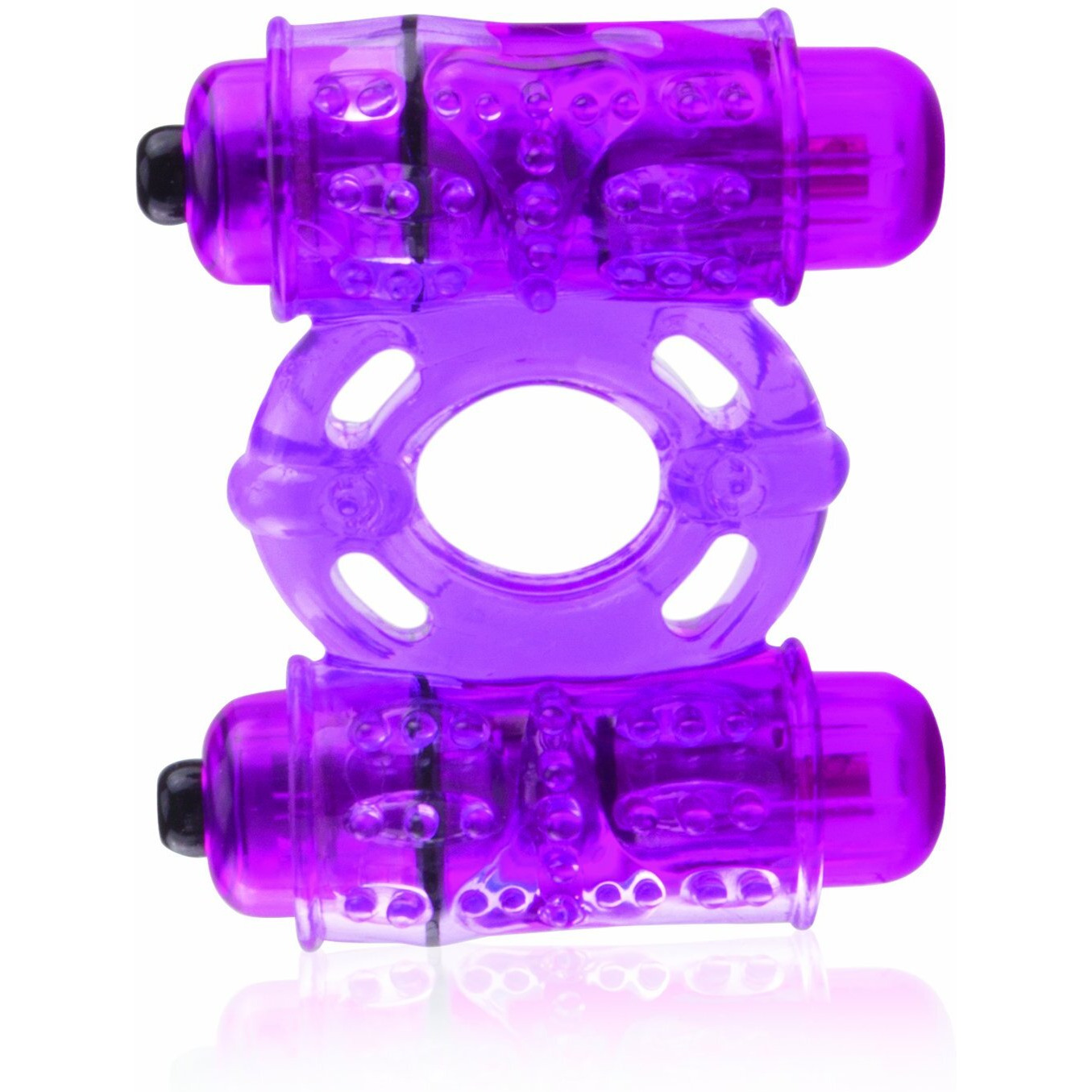 O Wow Double Wammy Blue Vibrating Ring(D0102H7X5IG.)