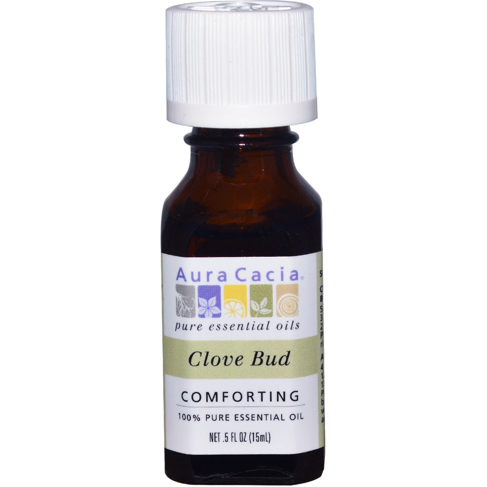 Aura Cacia Clove Bud Essential Oil (0.5Oz)