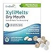 OraCoat XyliMelts Dry Mouth Relief Moisturizing Oral Adhering Discs Mild Mint with Xylitol, for Dry Mouth, Stimulates Saliva, Non-Acidic, Day and Night Use, Time Release for up to 8 Hours, 40 Count