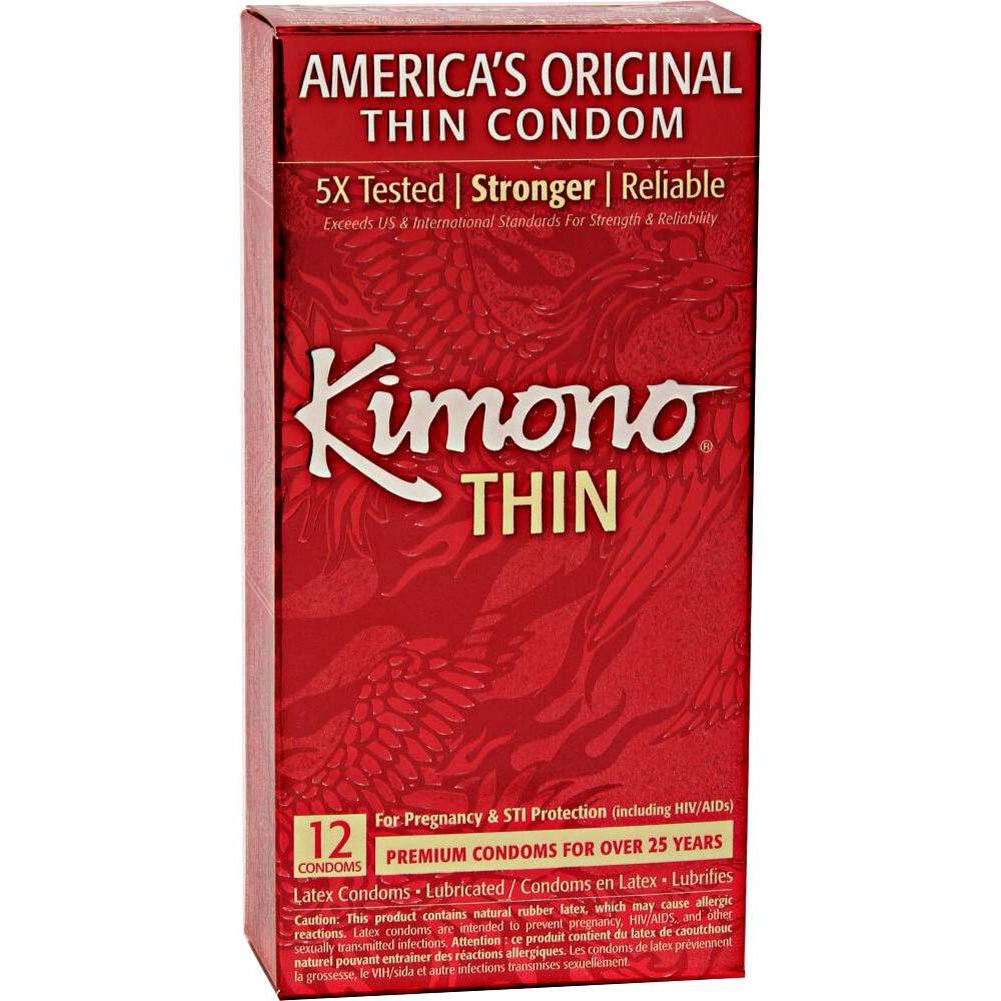 KIMONO LUBRICATED CONDOM 12 PK