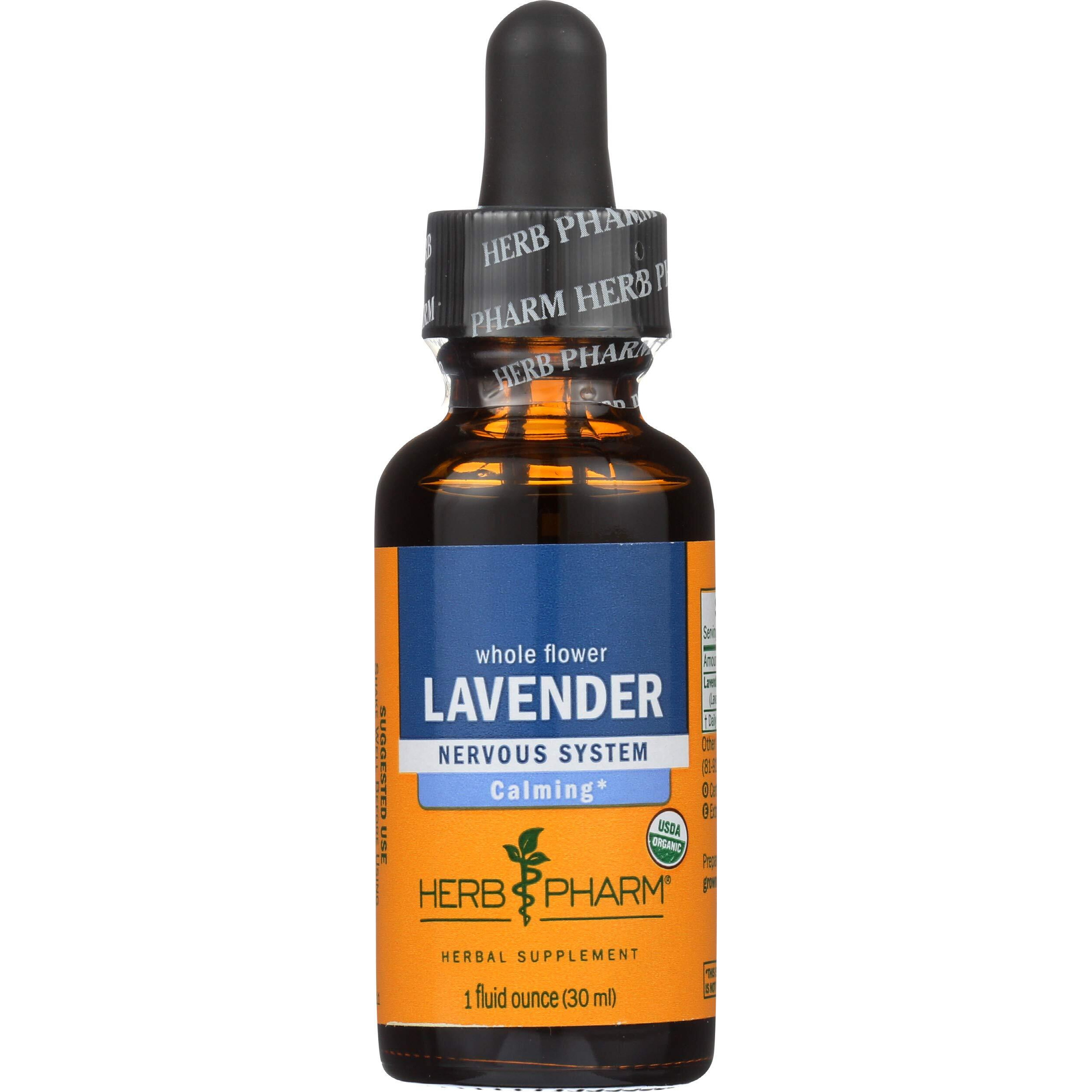 HERB Pharm Organic Lavender Extract, 1 FZ