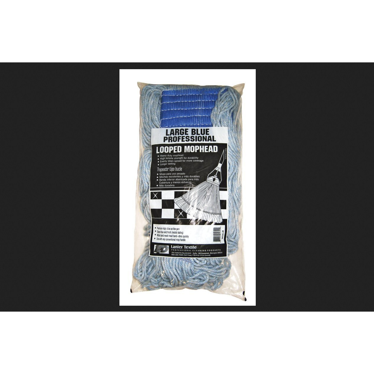 LOOPED MOPHEAD LG BLUE (Pack of 1)