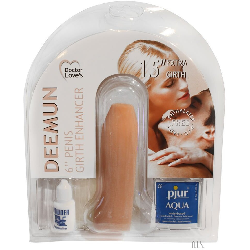 Deemun Vibrating Penis Girth Enhancer 1.5 inch(D0102H7HURG.)