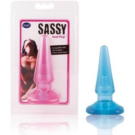 SASSY ANAL PLUG BLUE