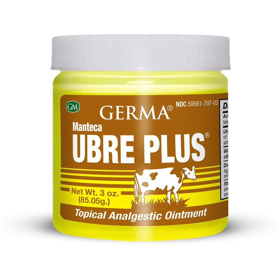 Germa Manteca Ubre Plus with Tea Tree Oil 3 oz. Jar