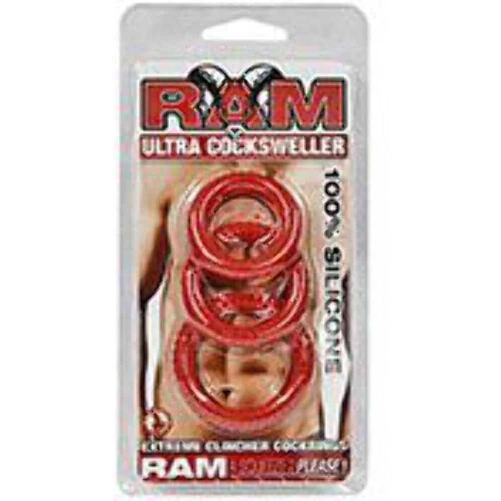 Ram Ultra Cocksweller Cock Rings Red(D0102H5Q68A.)