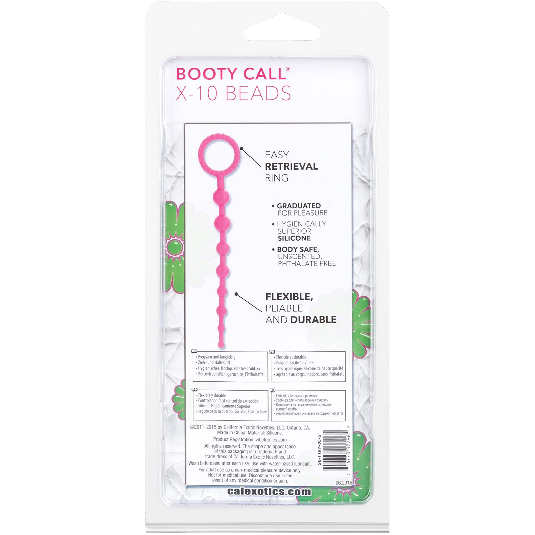 Booty Call X10 Beads Pink(D0102H7ERX7.)
