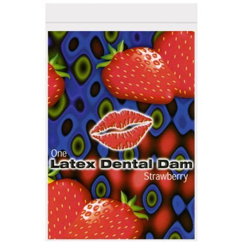 Latex Dental Dam Strawberry(D0102H7EE3G.)