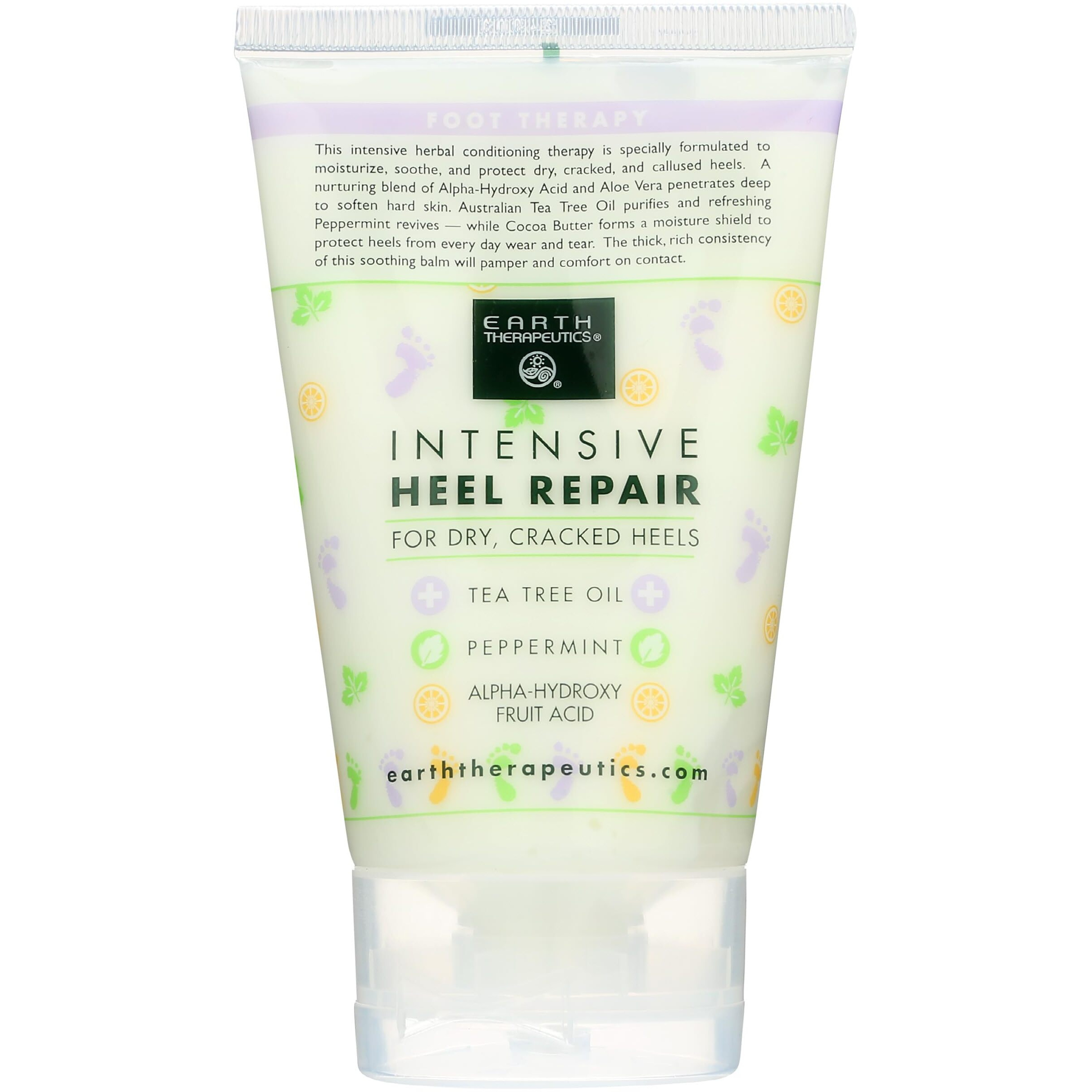 EARTH THERAPEUTICS Intensive Heel Repair Moisturizing Balm, 4 FZ