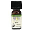 Aura Cacia Aromatherapy Pine Essential Oil Organic 0.25 Oz. Bottle