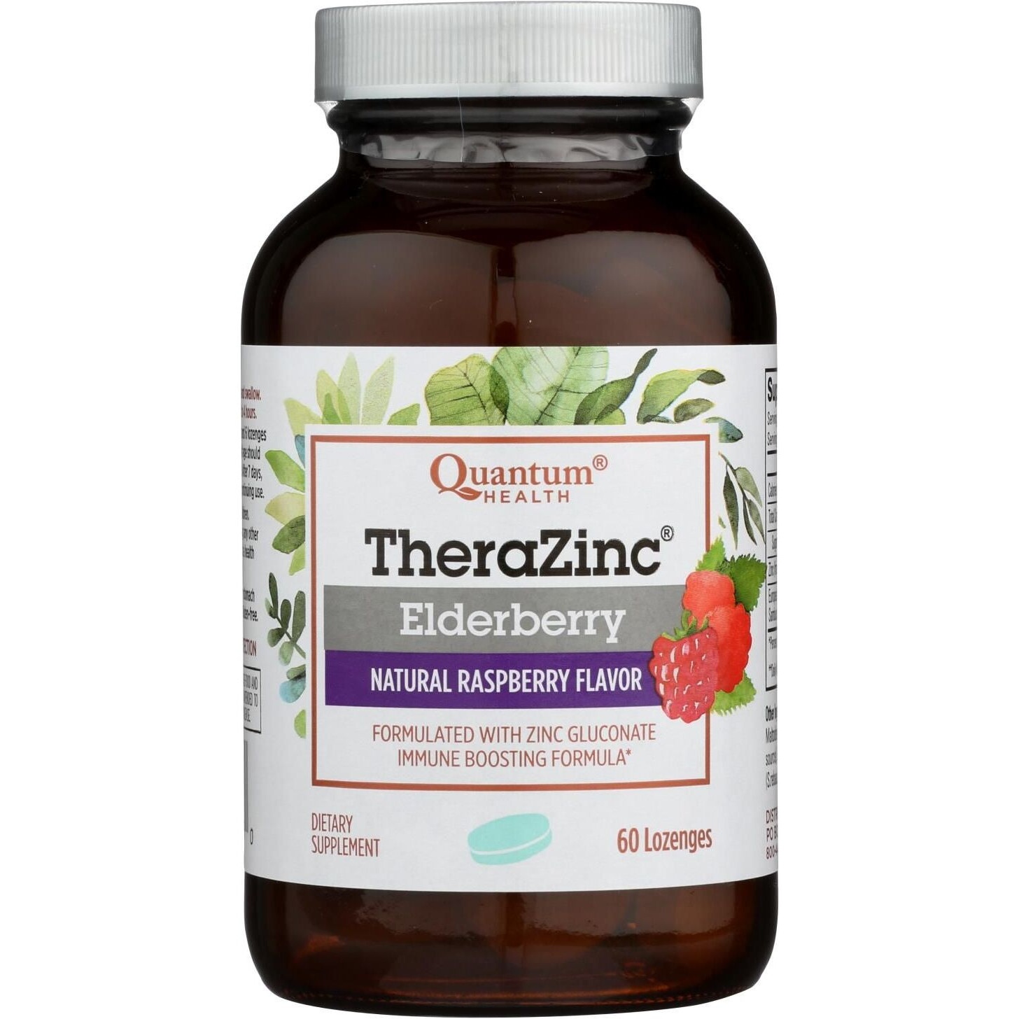Quantum Research Thera Zinc Lozenges - Elderberry - 60 Lozenges(D0102H5KZ68)
