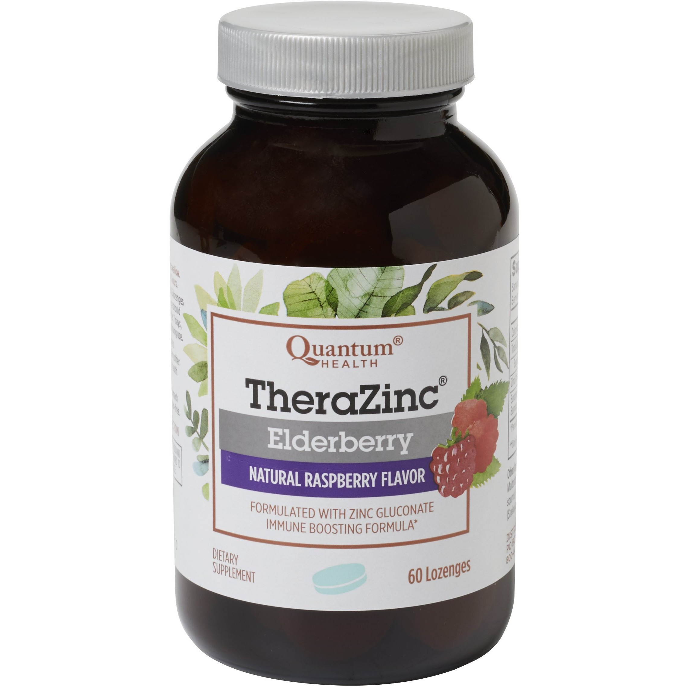 Quantum Research Thera Zinc Lozenges - Elderberry - 60 Lozenges(D0102H5KZ68)