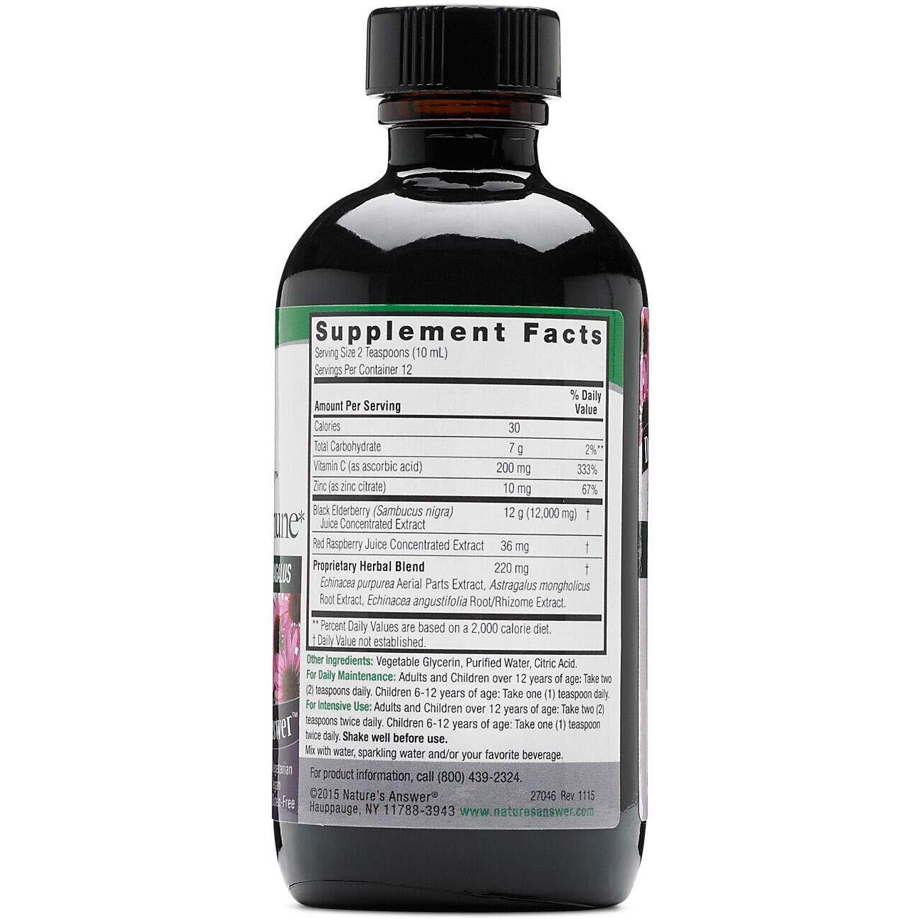 Natures Answer - Sambucus Immune Support - 4 Fl Oz(D0102H5WKWJ)