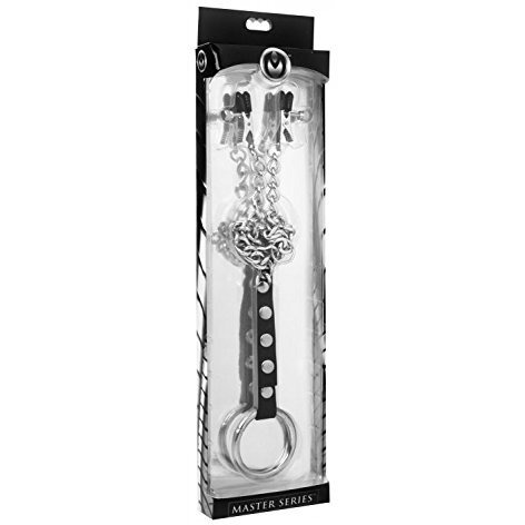 Penitentiary Nipple Clamps And Cock Ring Set(D0102H5JYIW.)