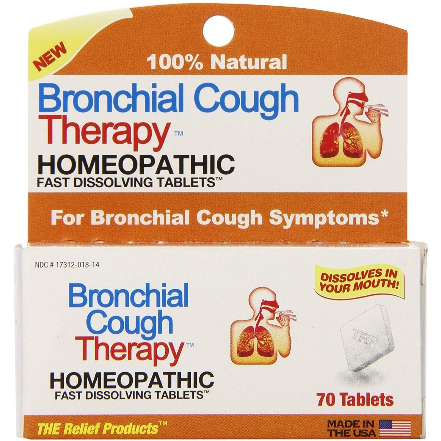 Trp Company, Bronchial Cough Therapy, 70 Count