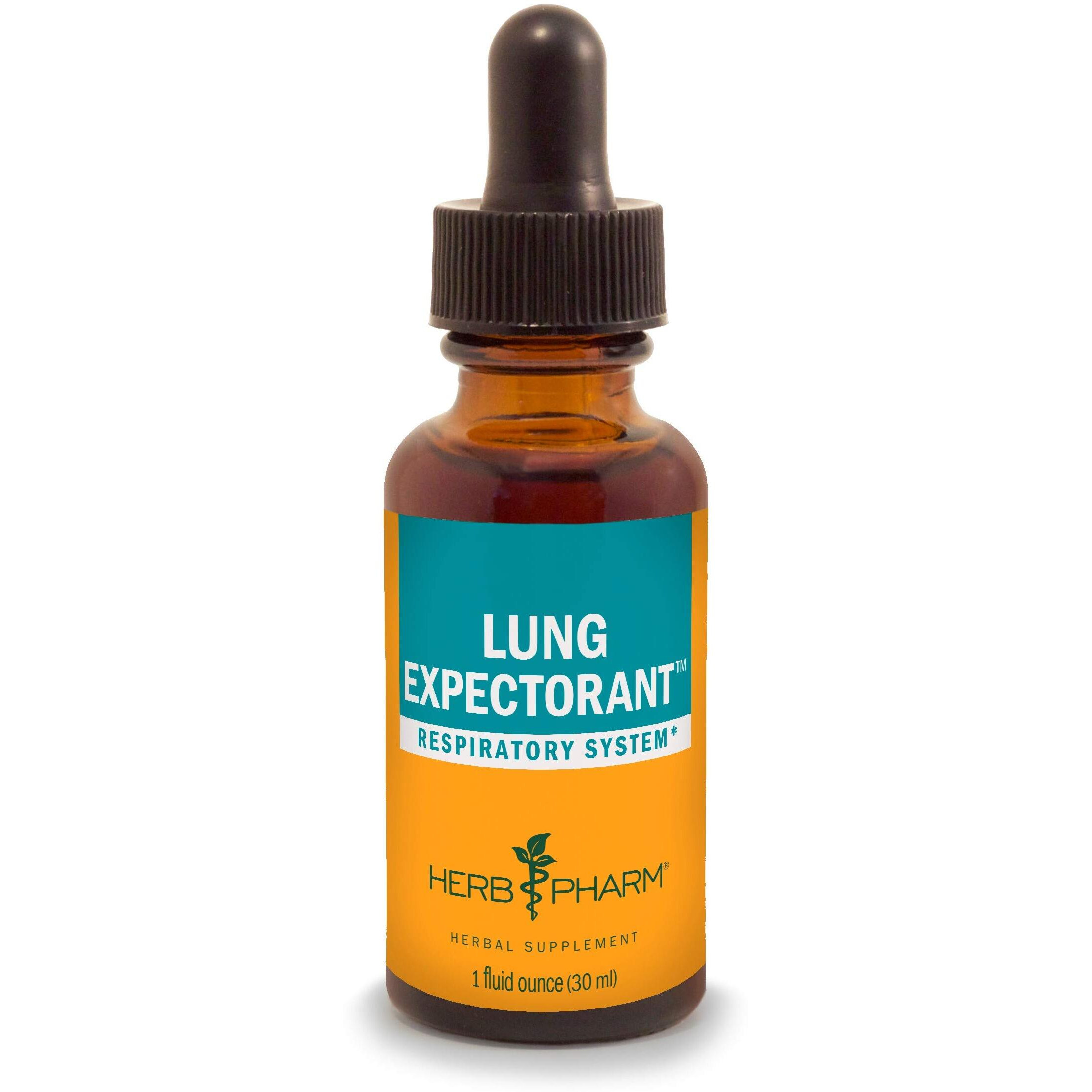 Herb Pharm Lung Expectorant Liquid Herbal Formula to Support Respiratory Immune Response - 1 Ounce (Pack of 1)