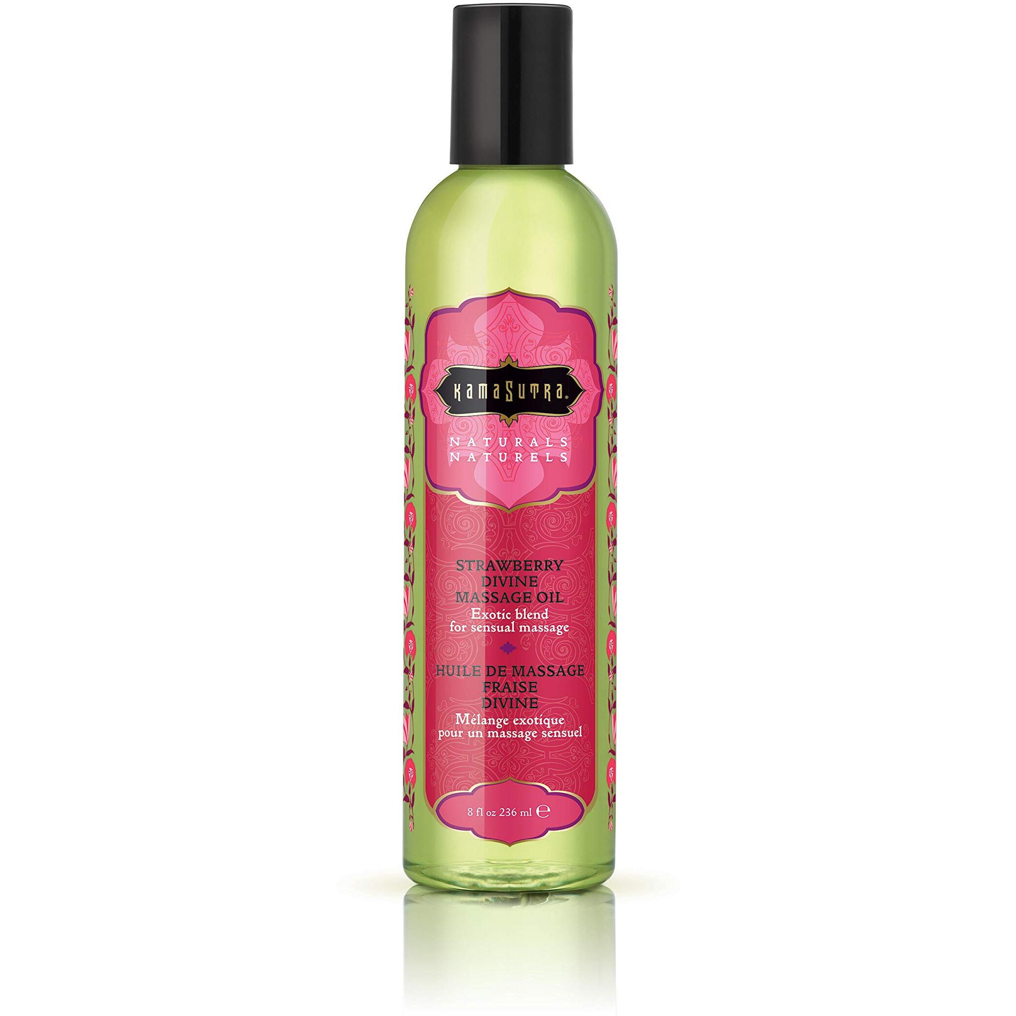 NATURALS MASSAGE OIL STRAWBERRY