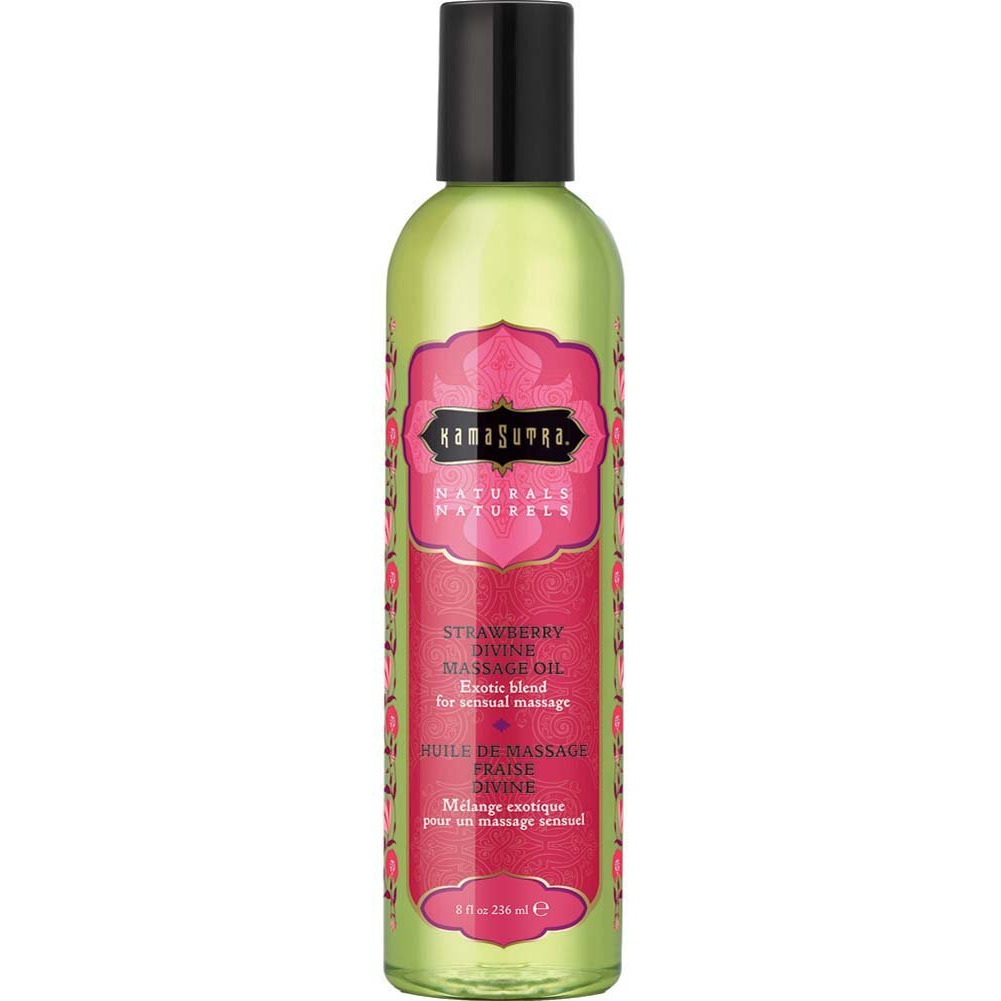 NATURALS MASSAGE OIL STRAWBERRY