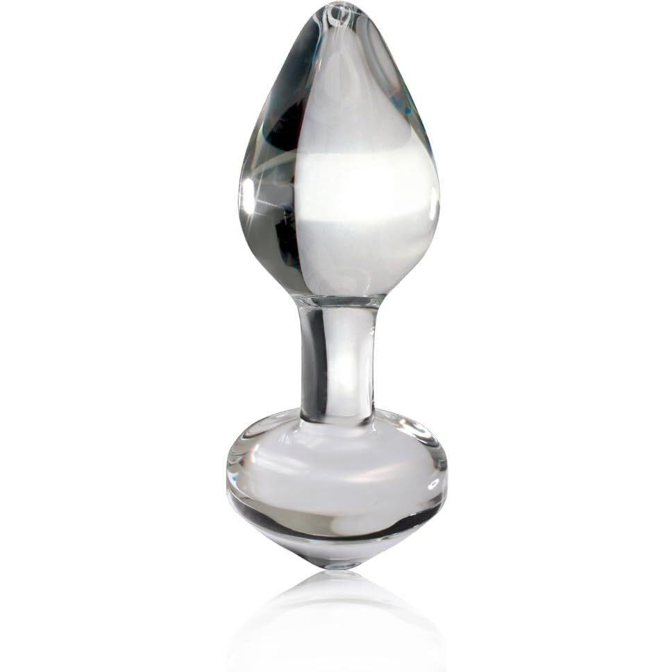 Icicles No 44 Glass Anal Plug 2.5 Inch - Clear(D0102H7RNSV.)