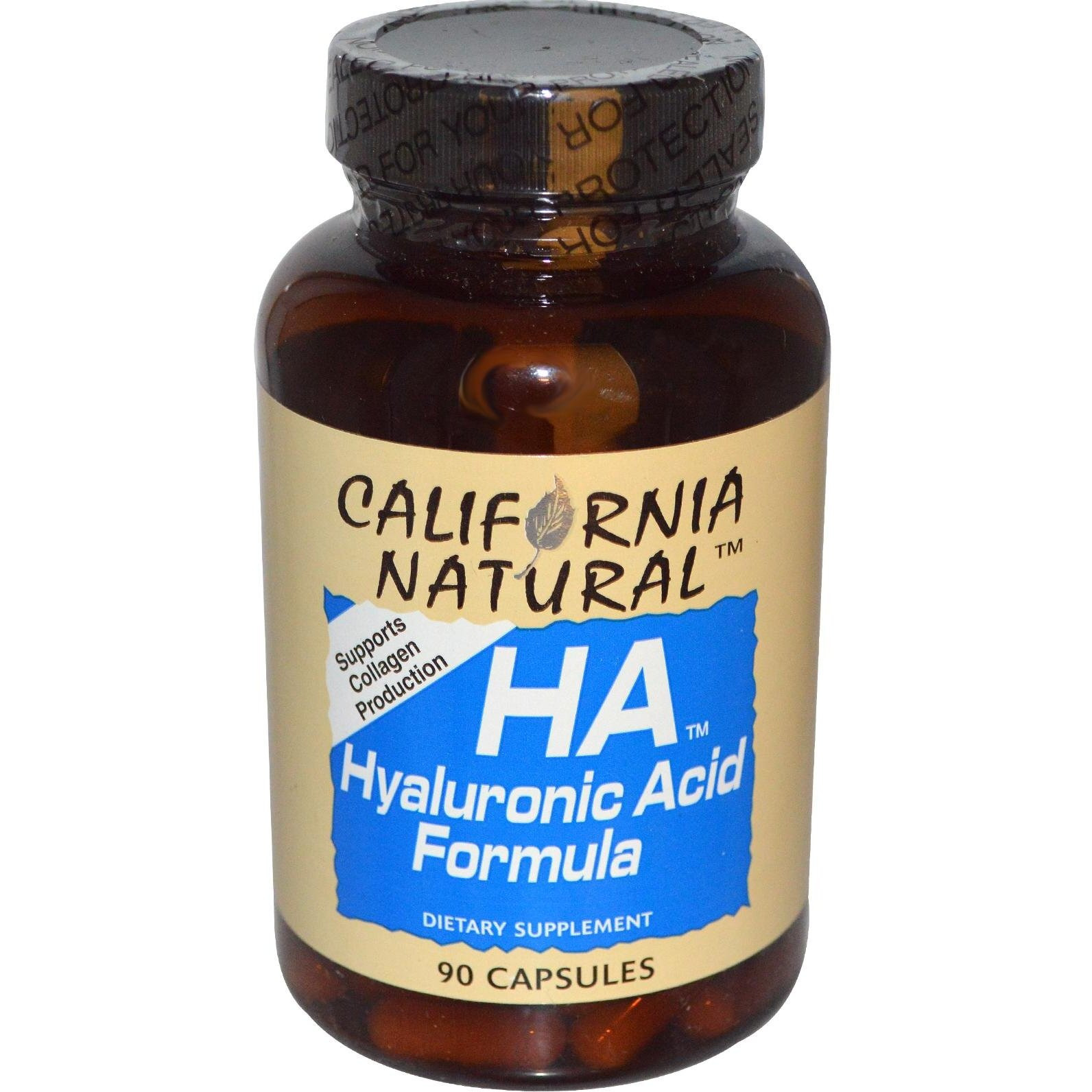 california Natural Hyaluronic Acid Formula - 90 capsules(D0102H5KX4T)