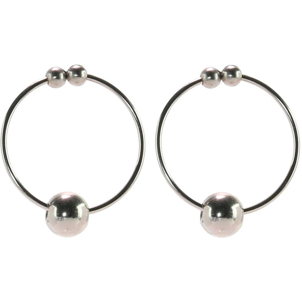Fetish Fantasy Series Silver Nipple Bull Rings(D0102H7XXH7.)