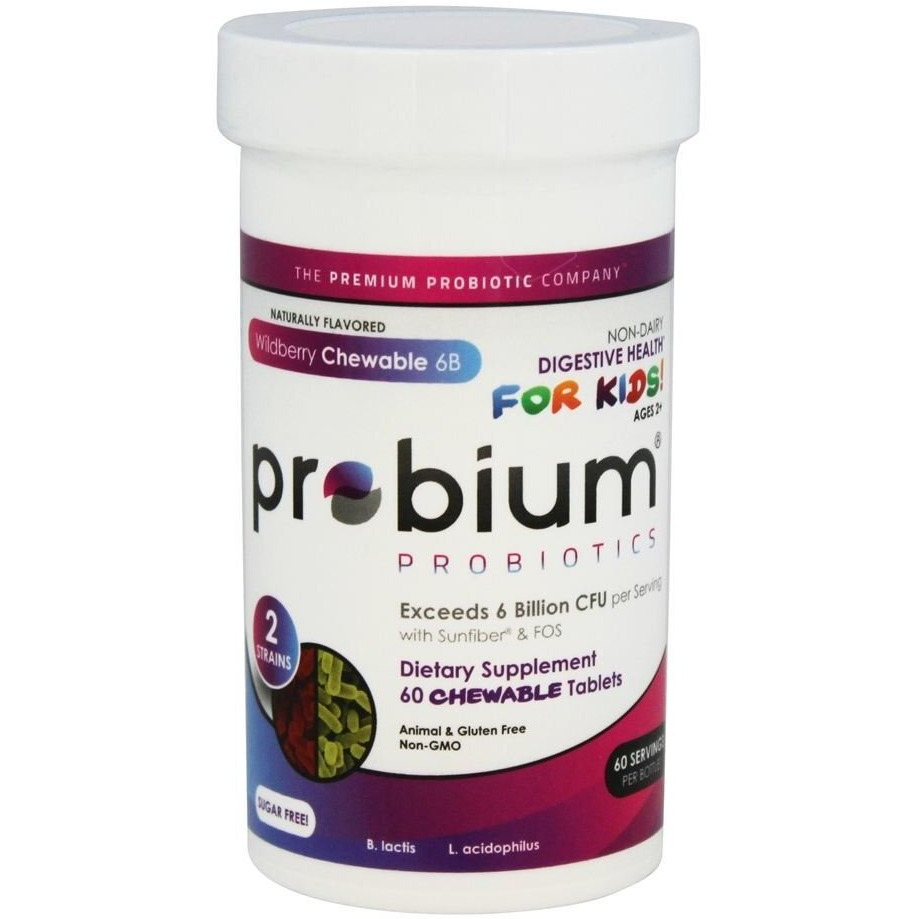 Probium Kids Blend 6 B (Age 2+) Wild Berry 60 VCaps