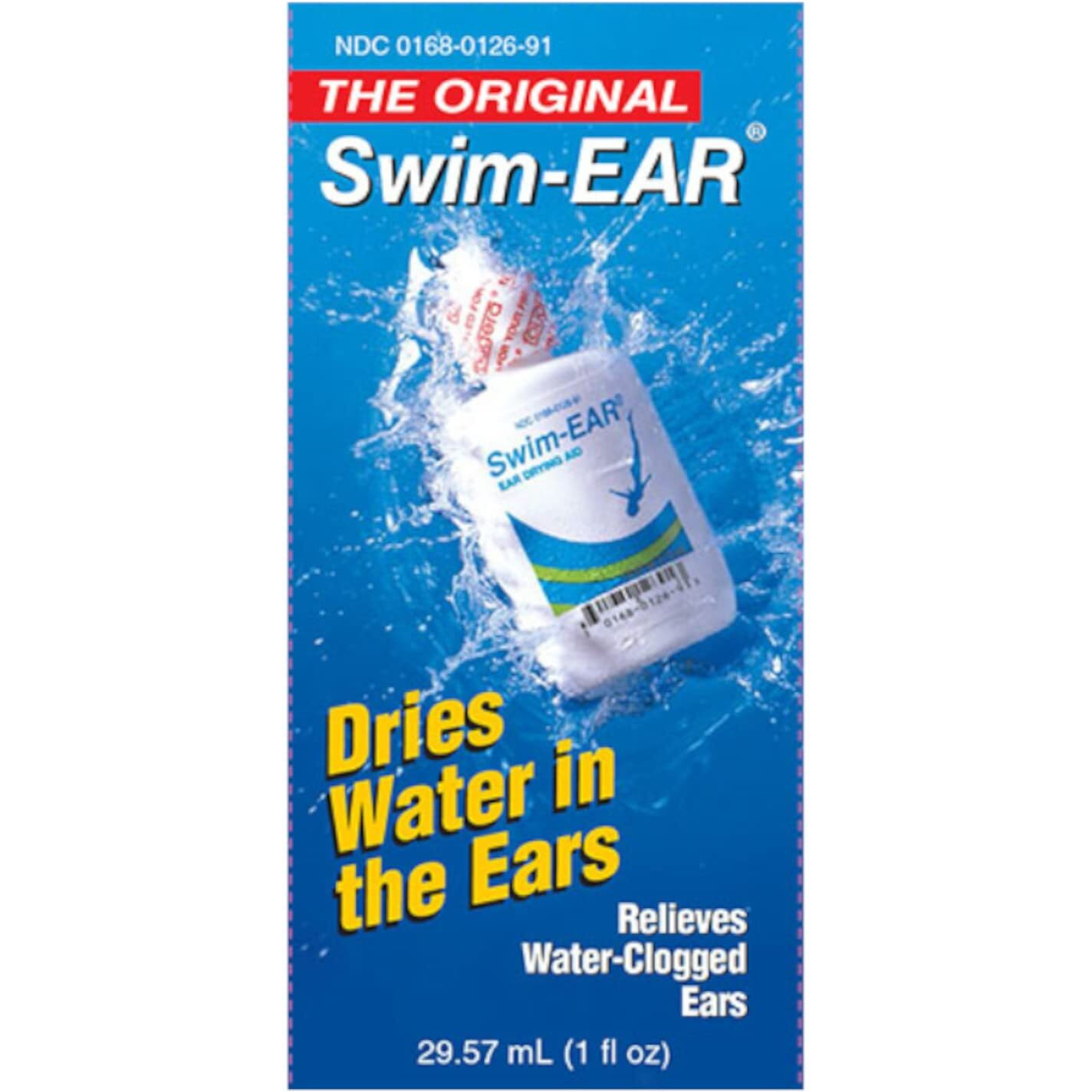 Swim-Ear Ear-Water Drying Aid, 1 fl oz (Pack of 3)