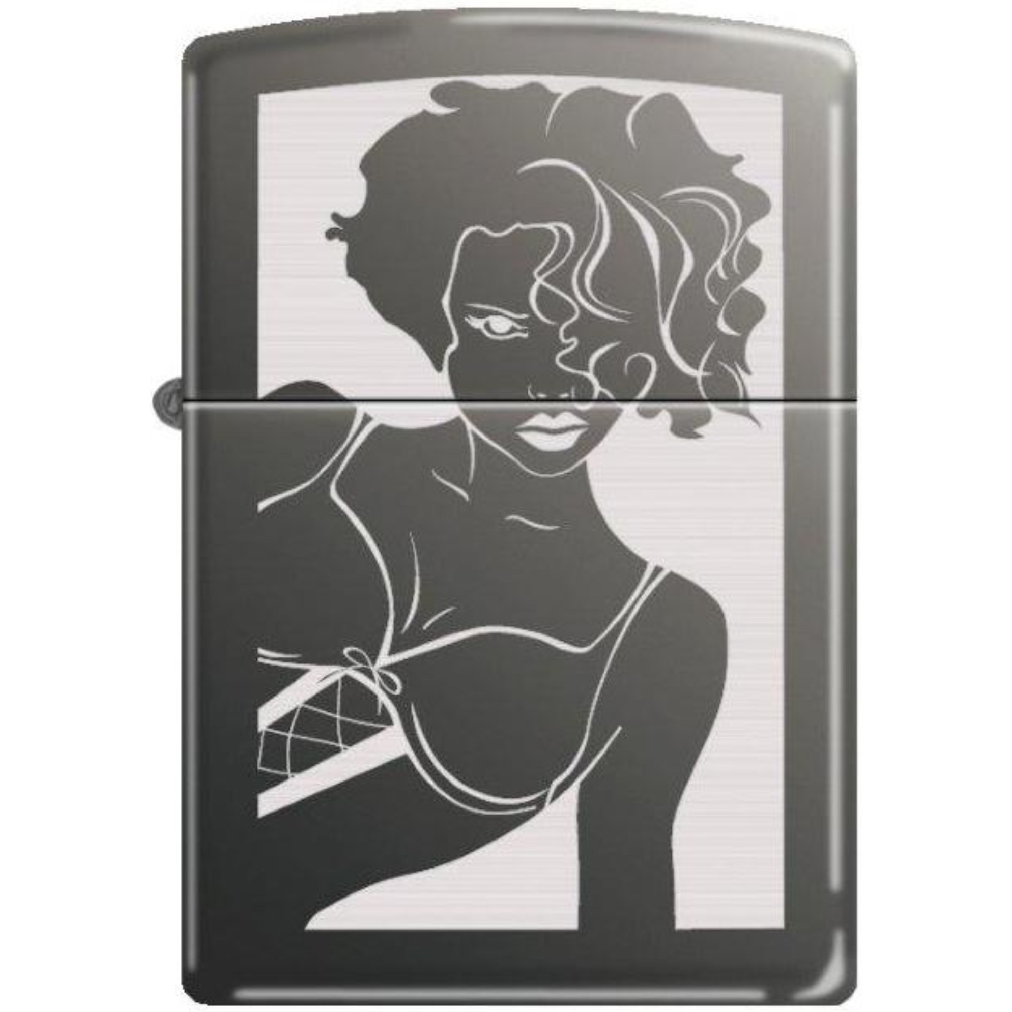 150MP299957 - ZIPPO PROCUT Girl on Black Ice