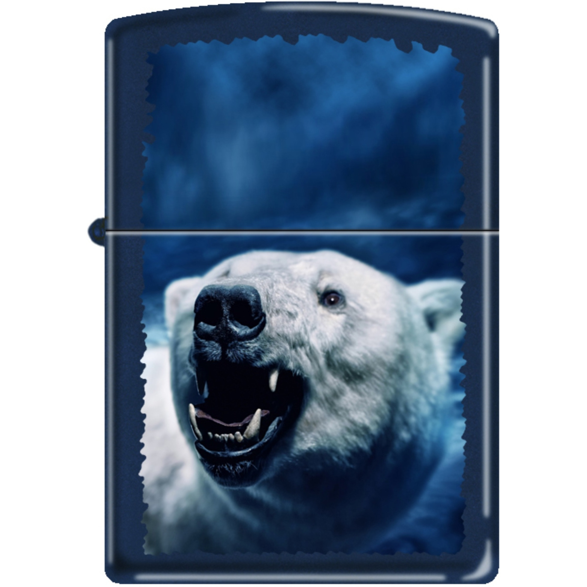239CI010227 - ZIPPO PROCUT 239 Navy Blue Matte-Polar Bear