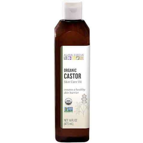 Aura cacia - Skin care Oil - Organic castor Oil - 16 Fl Oz(D0102H5KTAP)
