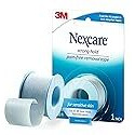 Nexcare Strong Hold Pain-Free Removal Tape, Silicone Adhesive, Secures Dressing and Lifts Away Cleanly - 1 In x 4 Yds, 1 Roll of Tape