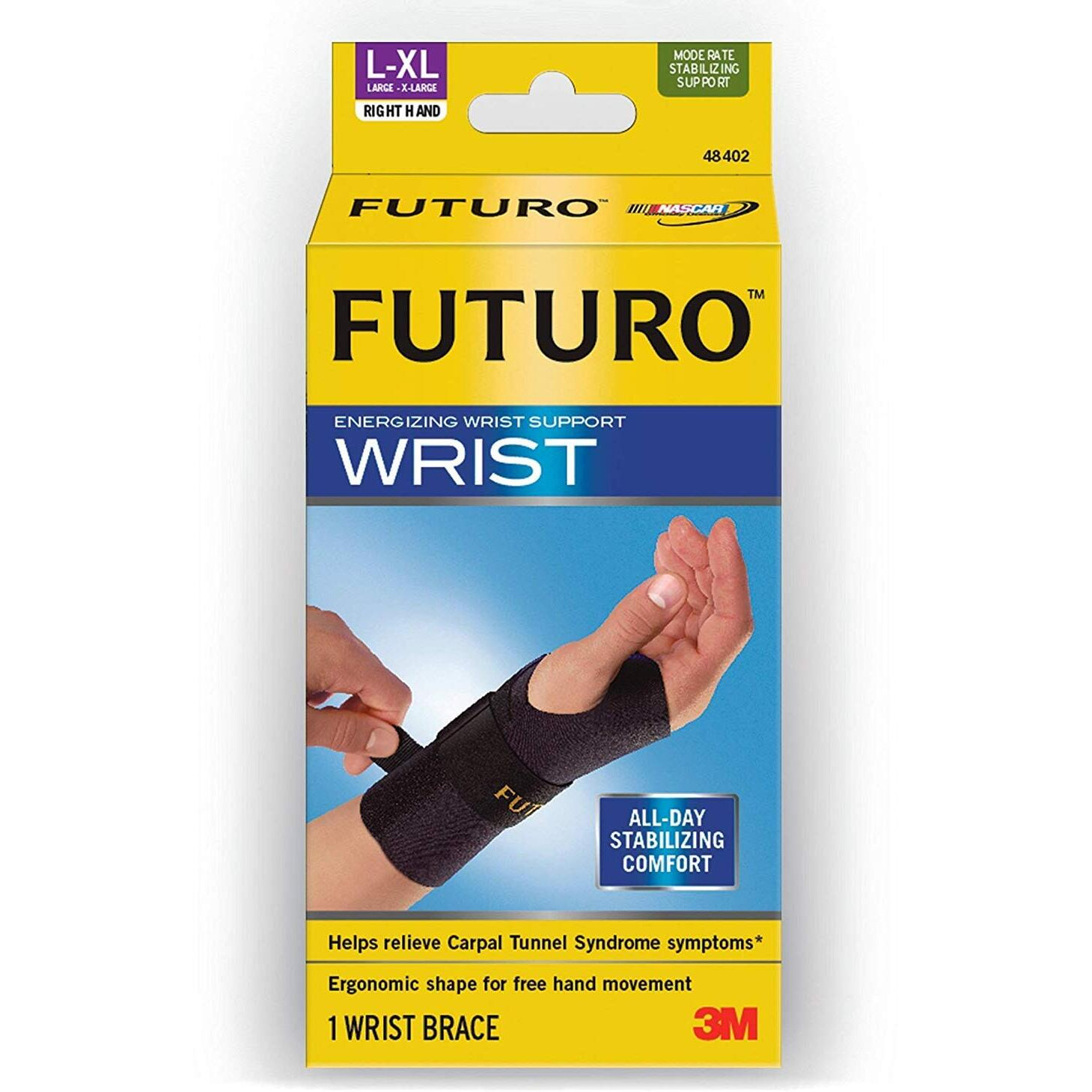 Futuro Wrist Supp Energizing Rgt L/Xl