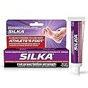 SILKA Anti-Fungal Cream, Clinical Anti-Fungus Foot Treatment, Jock Itch & Ringworm Remedy, Maximum Strength, Fast-Acting Relief from Itching & Burning, 1 Oz