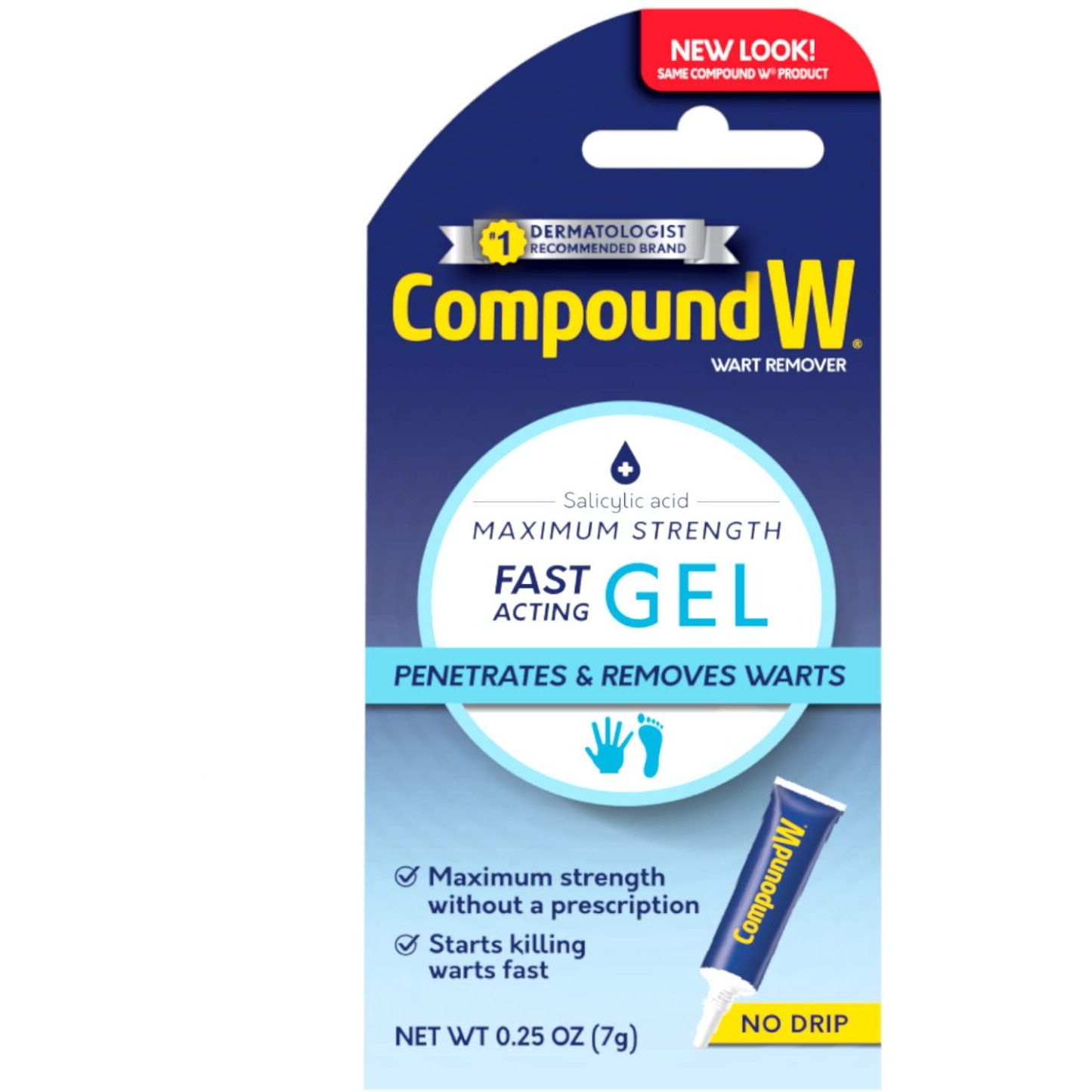 Compound W Gel Size .25z