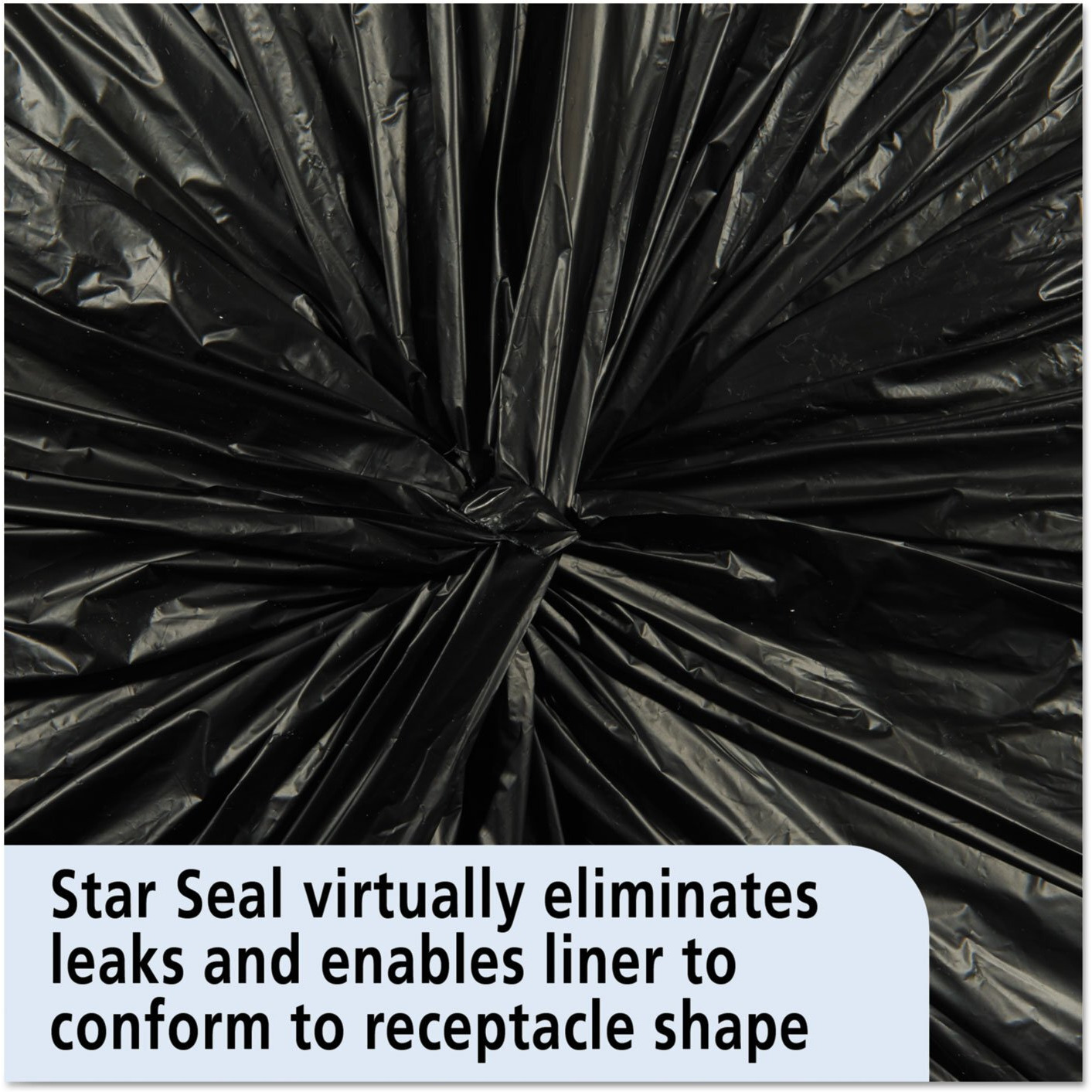 Stout Recycled Content Trash Bags - 33 gal/75 lb Capacity - 33" Width x 40" Length - 1.50 mil (38 Micron) Thickness - Brown - 100/Carton - Office, Industry, Home