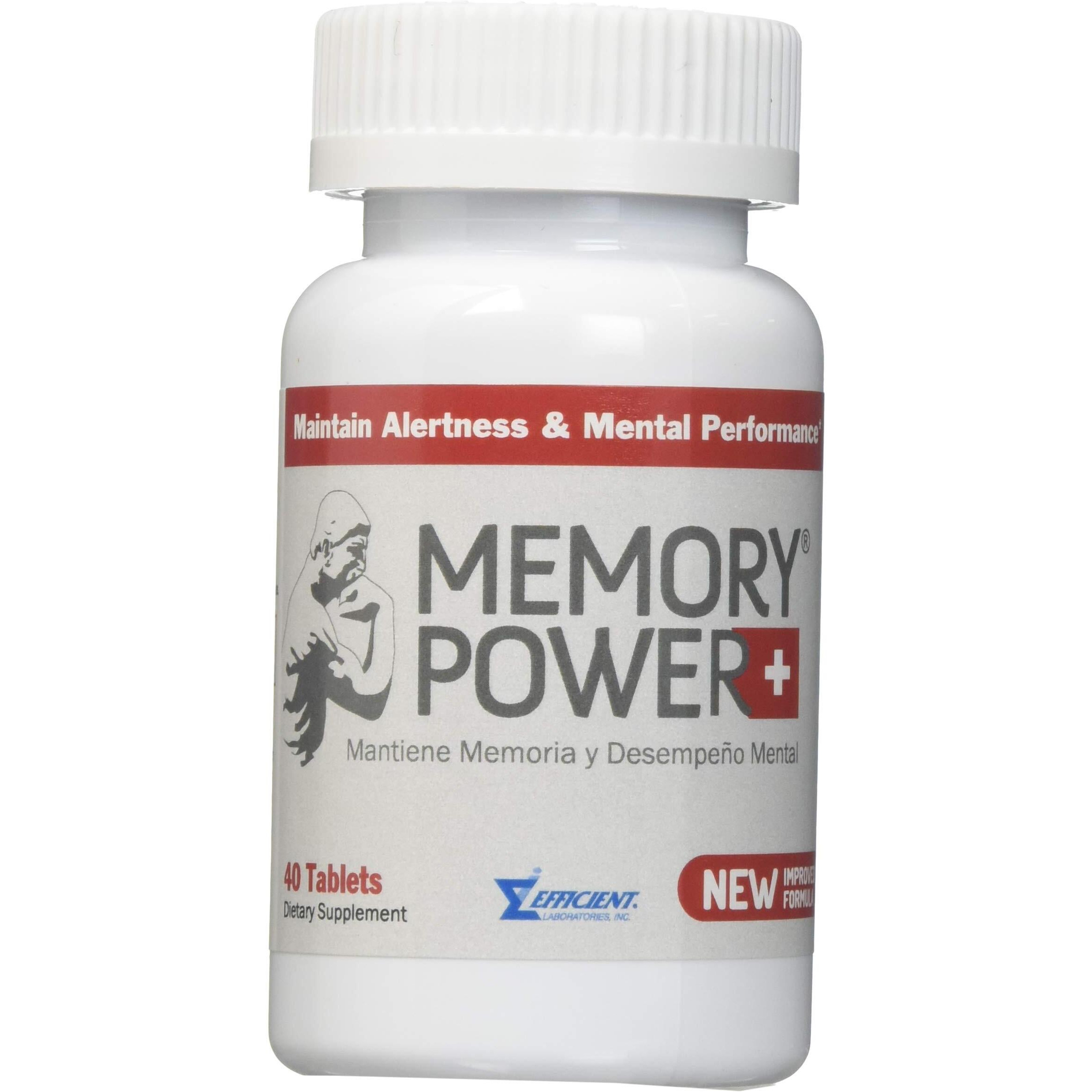 Memory Power Plus Vitamin Tablets - 40 Ea