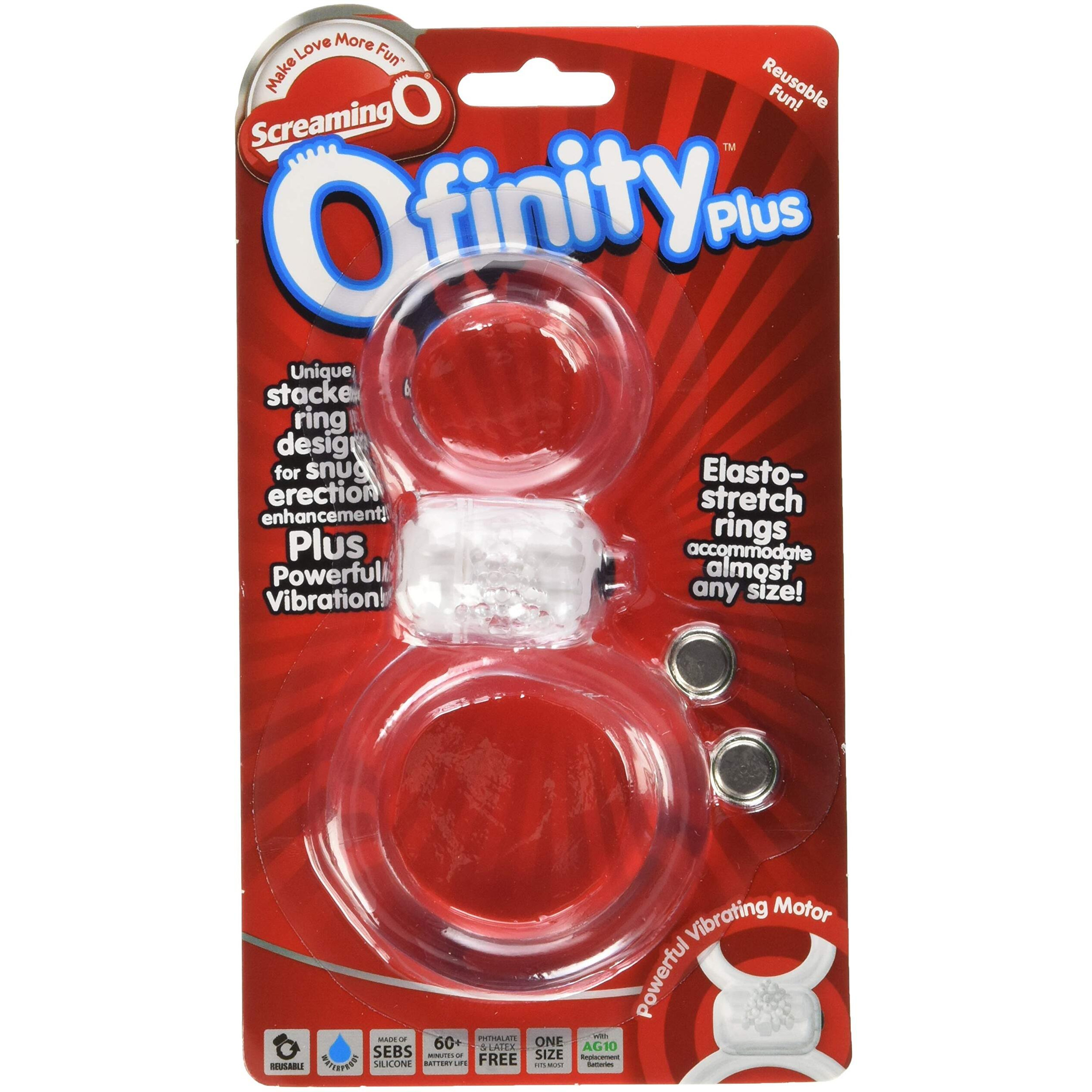 Screaming O Ofinity Plus Ring Clear(D0102H7T90V.)