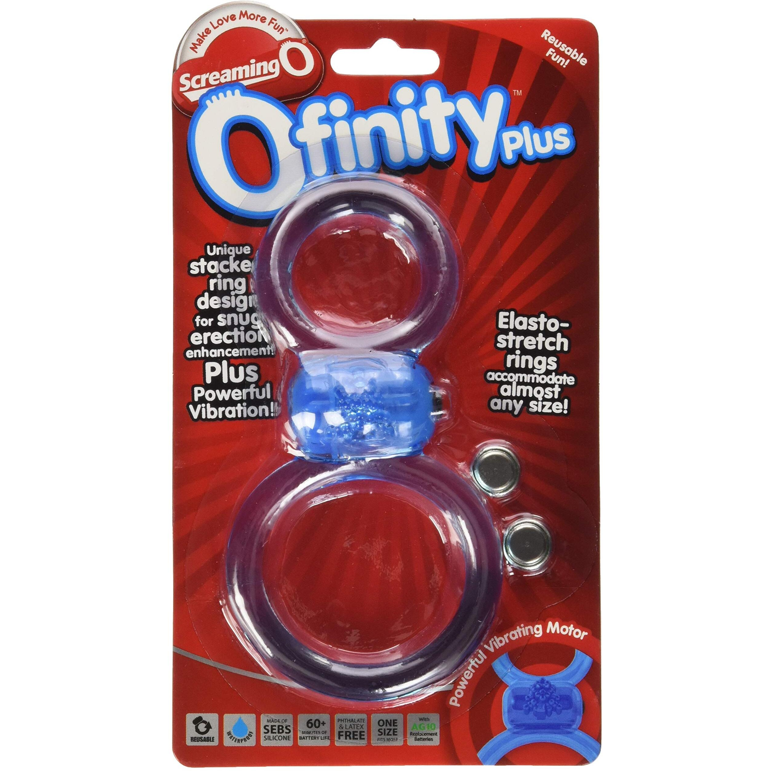 Screaming O Ofinity Plus Blue Ring(D0102H7T9J7.)