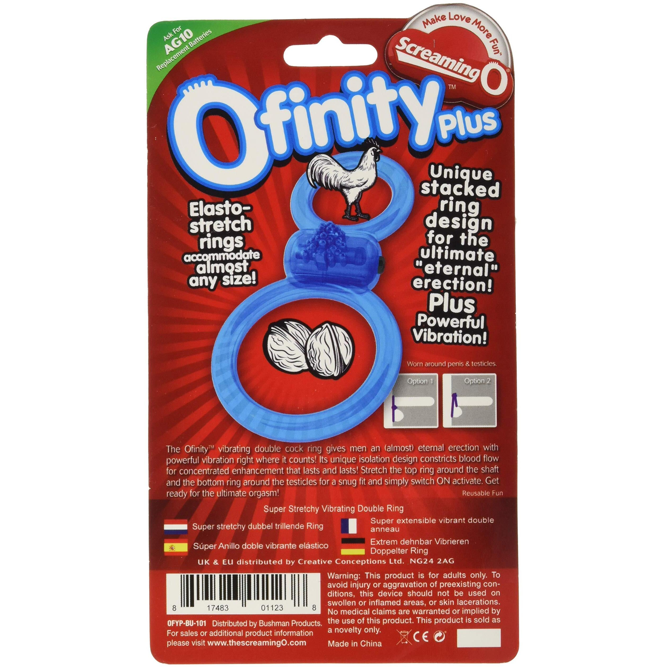 Screaming O Ofinity Plus Blue Ring(D0102H7T9J7.)