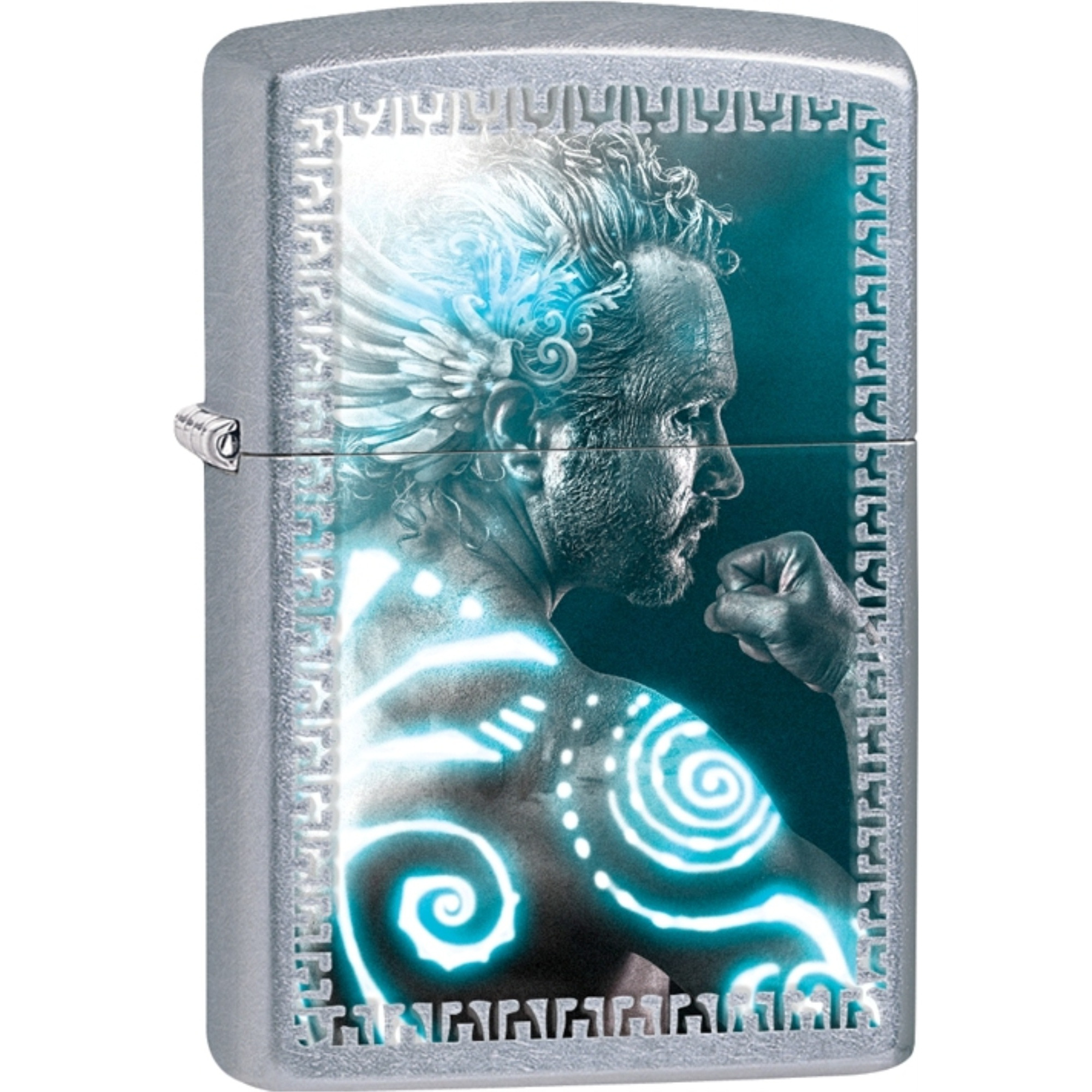28878 - ZIPPO Street Chrome Mythical Man