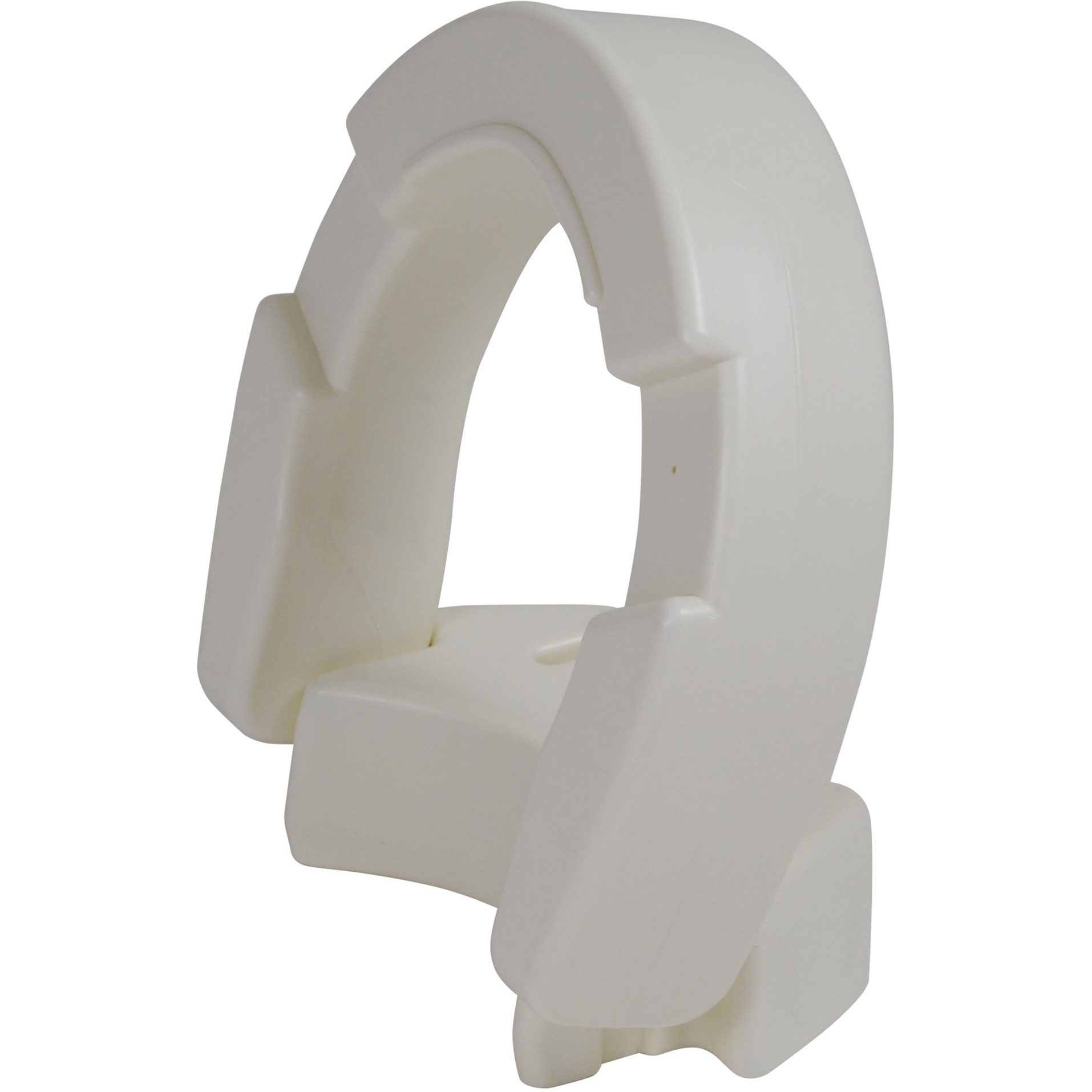 Drive Medical Hinged Toilet Seat Riser, Standard Seat, White