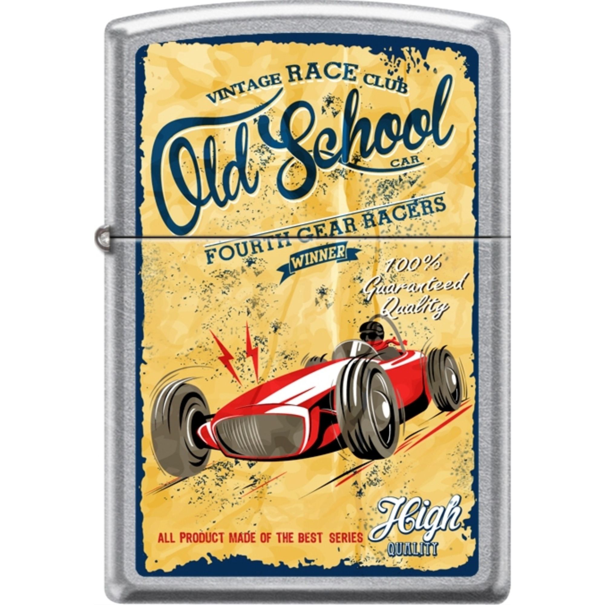 207CI018444 - ZIPPO PROCUT Street Chrome Vintage Race Club
